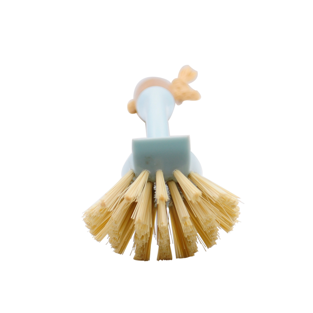 Eco Friendly Natural Wooden Long Handle Milk Bottle Cleaning Brush Set