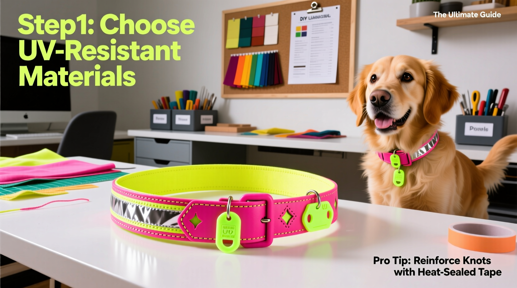 the ultimate guide to crafting bright and durable dayglo dog collars at home