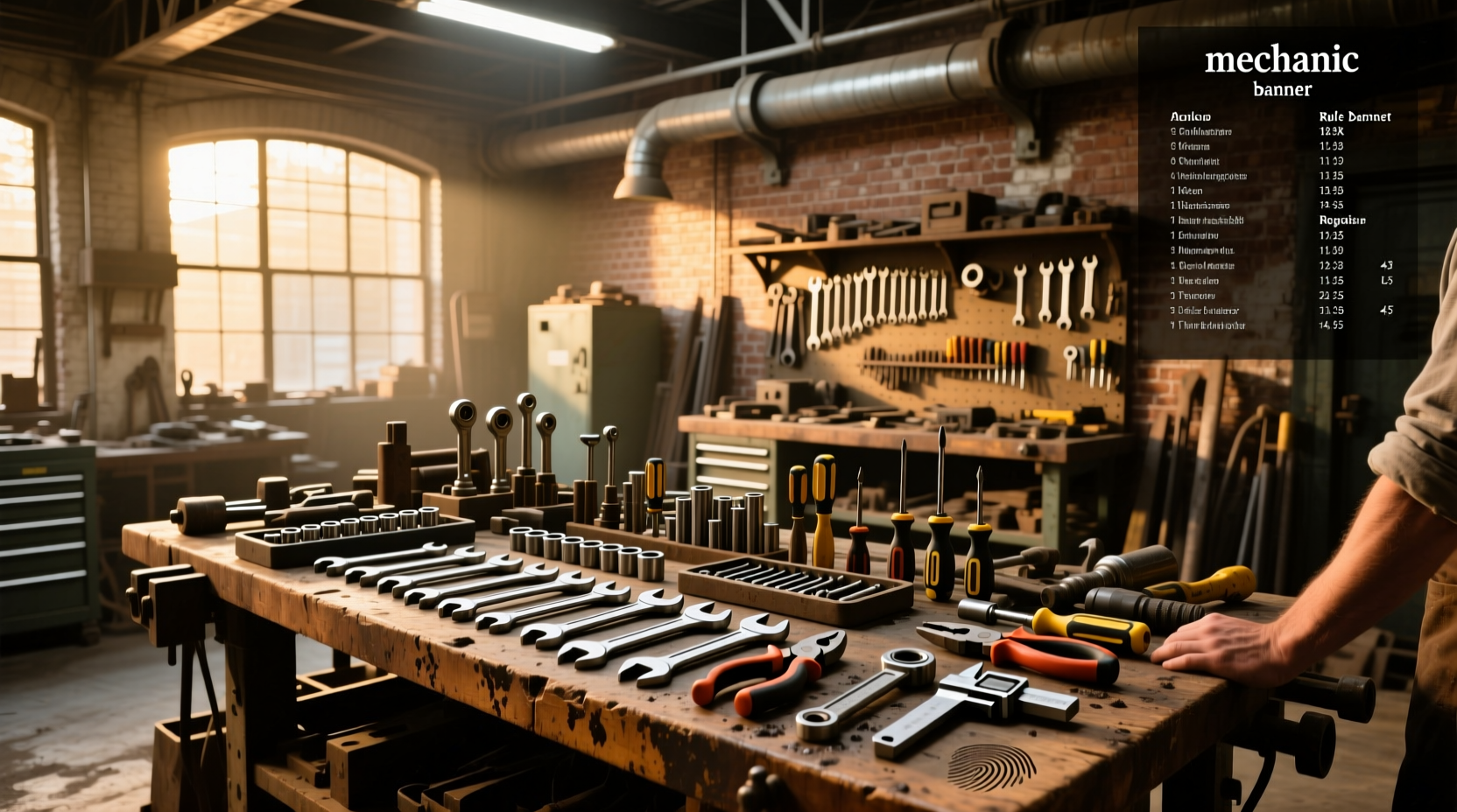 What tools do mechanics need? Complete checklist by use case