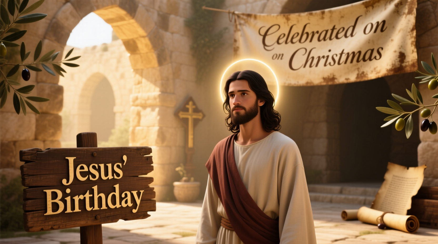 is jesus birthday on easter