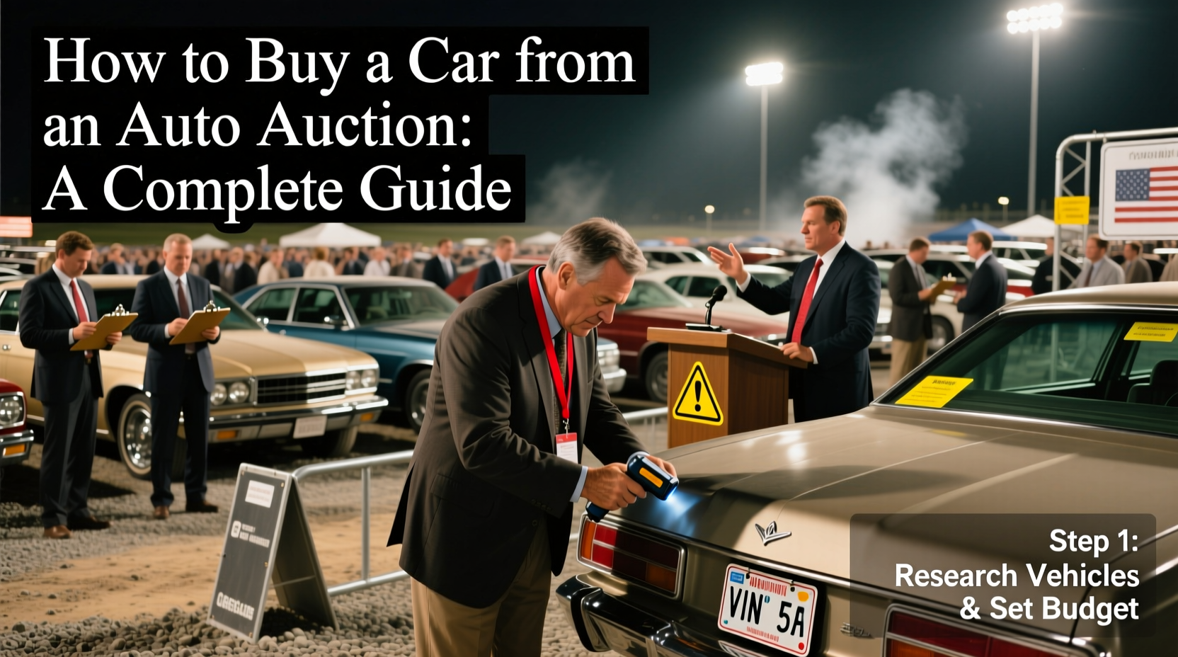 how to buy a car from an auto auction