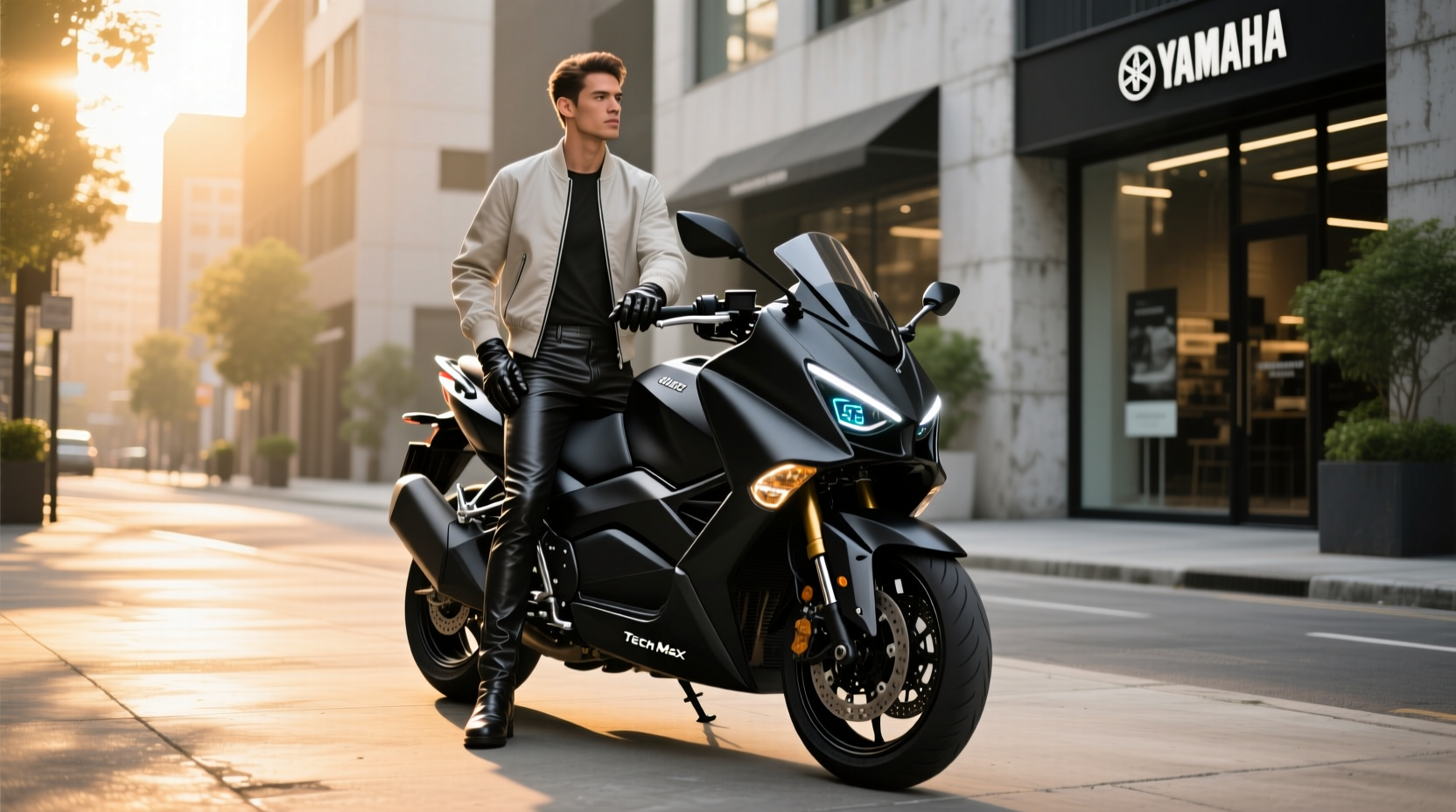 What is the Yamaha NMAX Tech MAX and how does it differ?