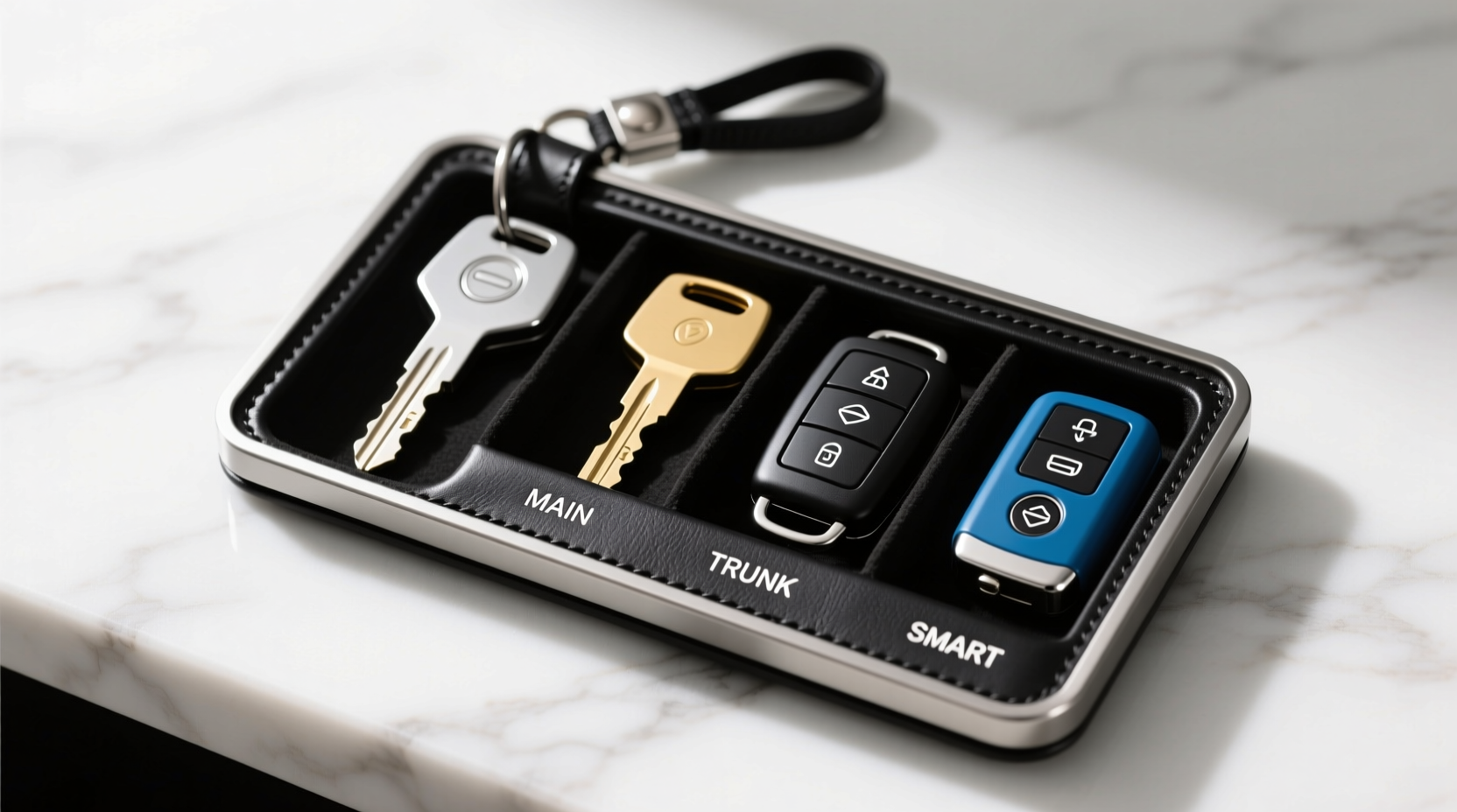 smart and stylish ways to organize your car keys in a compact case