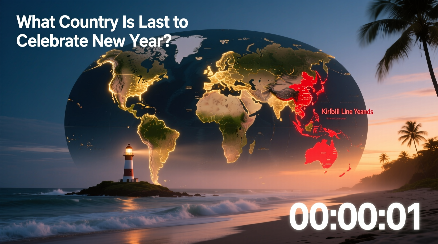 what country is last to celebrate new year