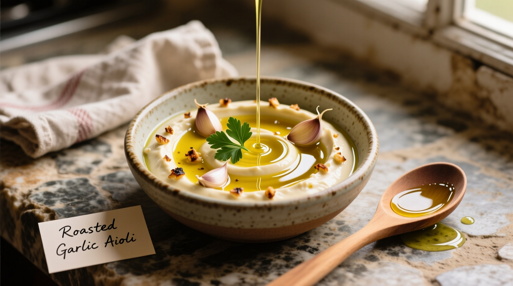Perfect Roasted Garlic Aioli Recipe in 15 Minutes