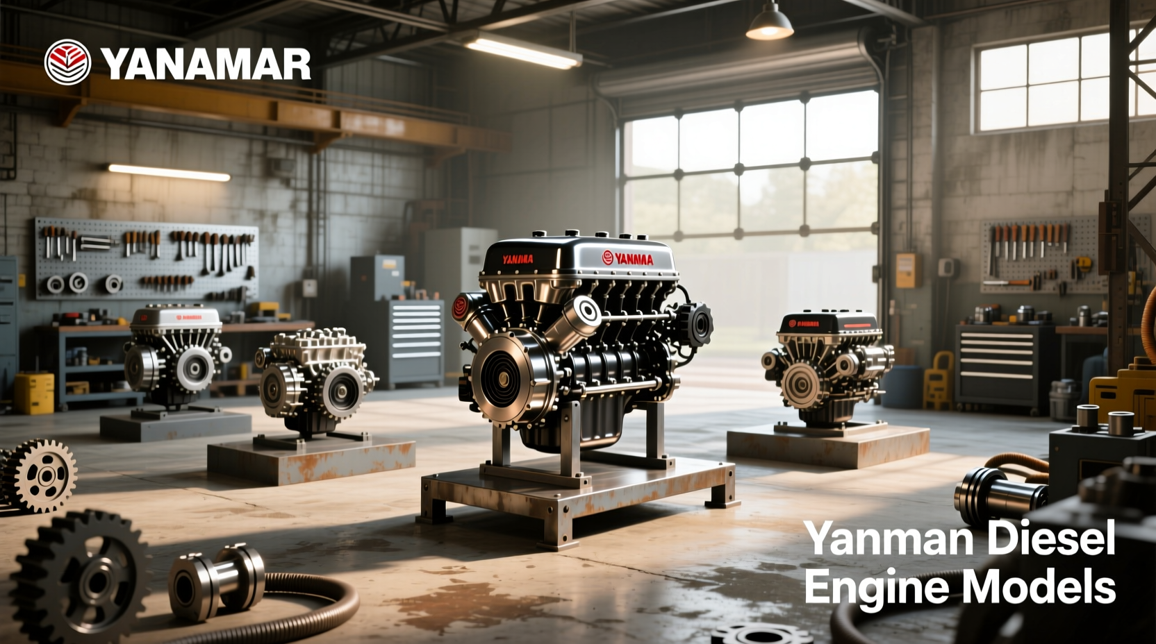 What Yanmar Diesel Engine Models Are Available for Marine Use?