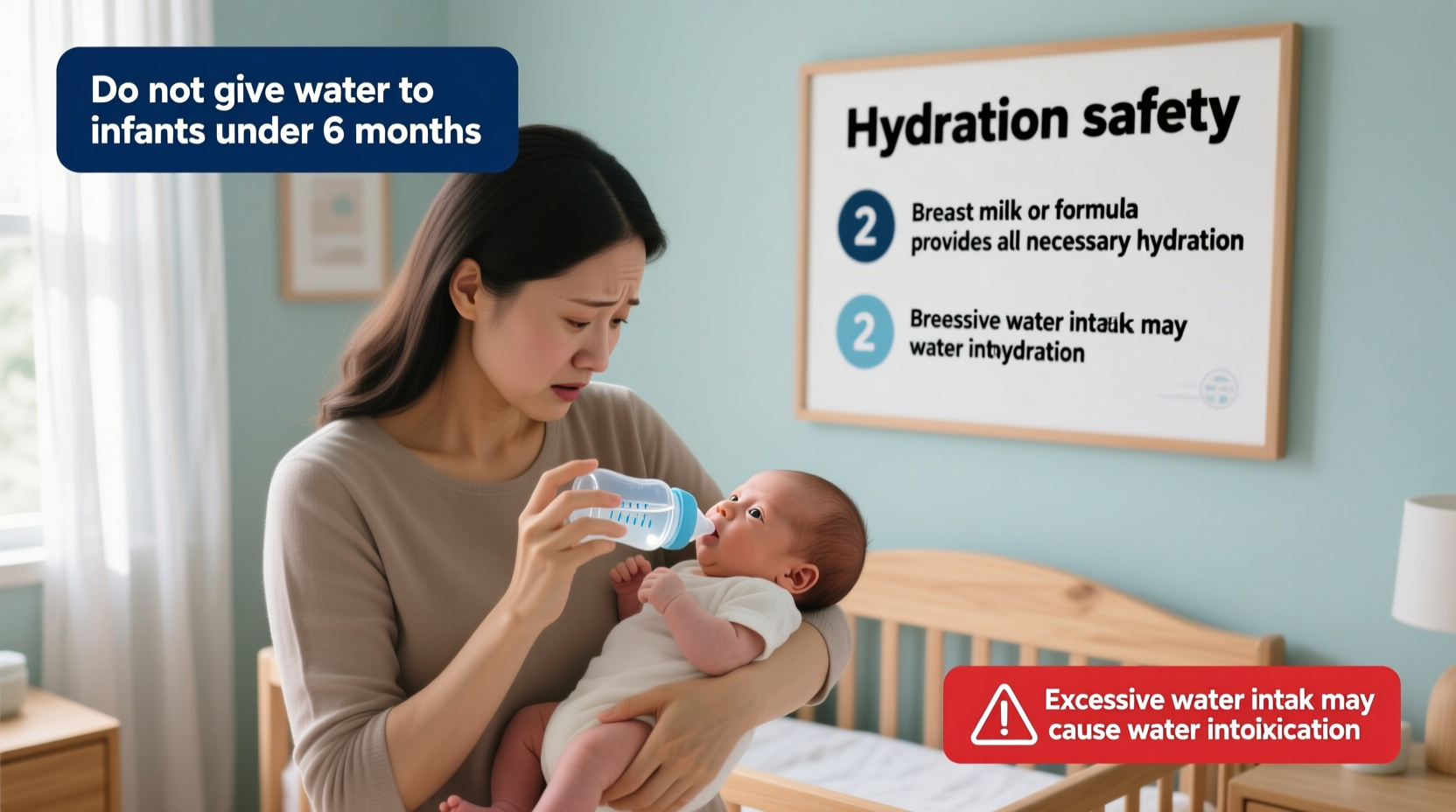 why cant infants have water safety guidelines explained