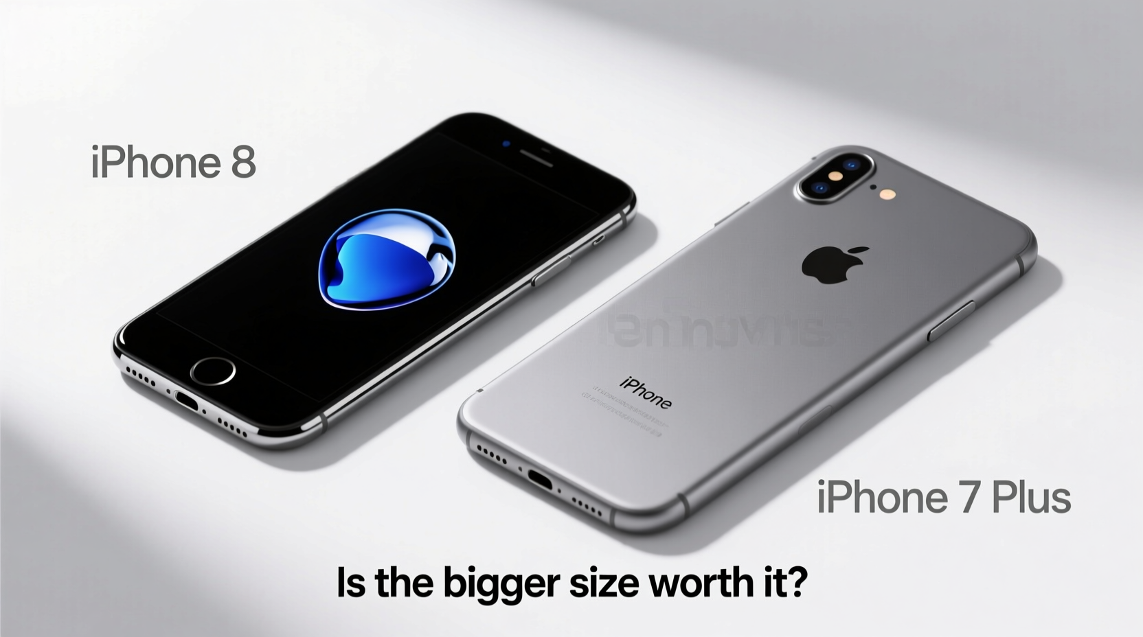 iphone 7 plus vs iphone 8 is the bigger size actually worth it