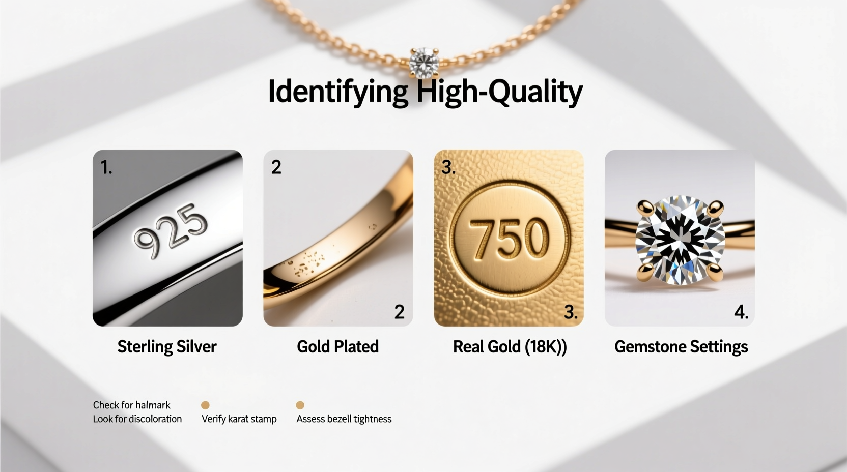 a practical guide to identifying high quality necklace materials like an expert