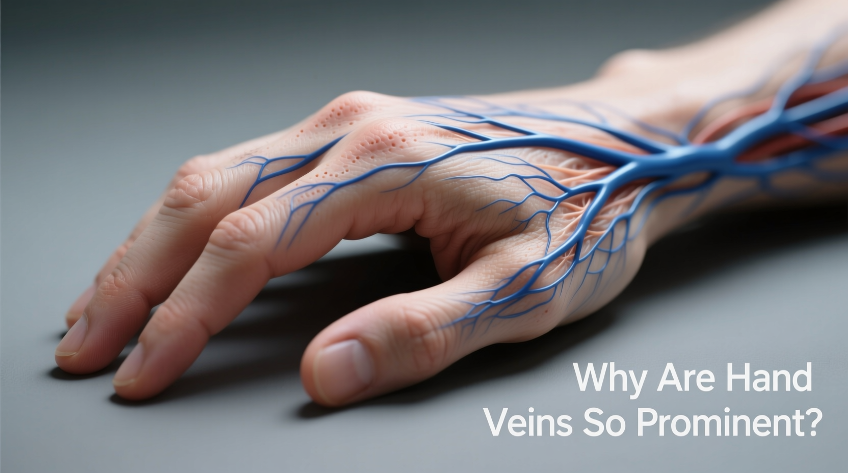 visible hand veins why are they so prominent