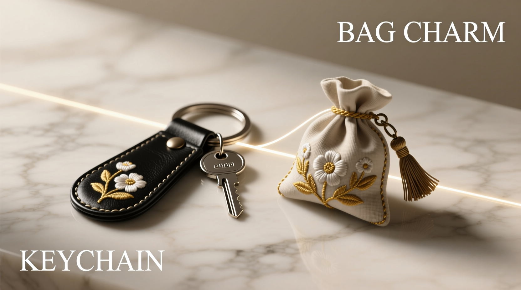bag charm vs keychain is a keychain just a bag charm that holds keys