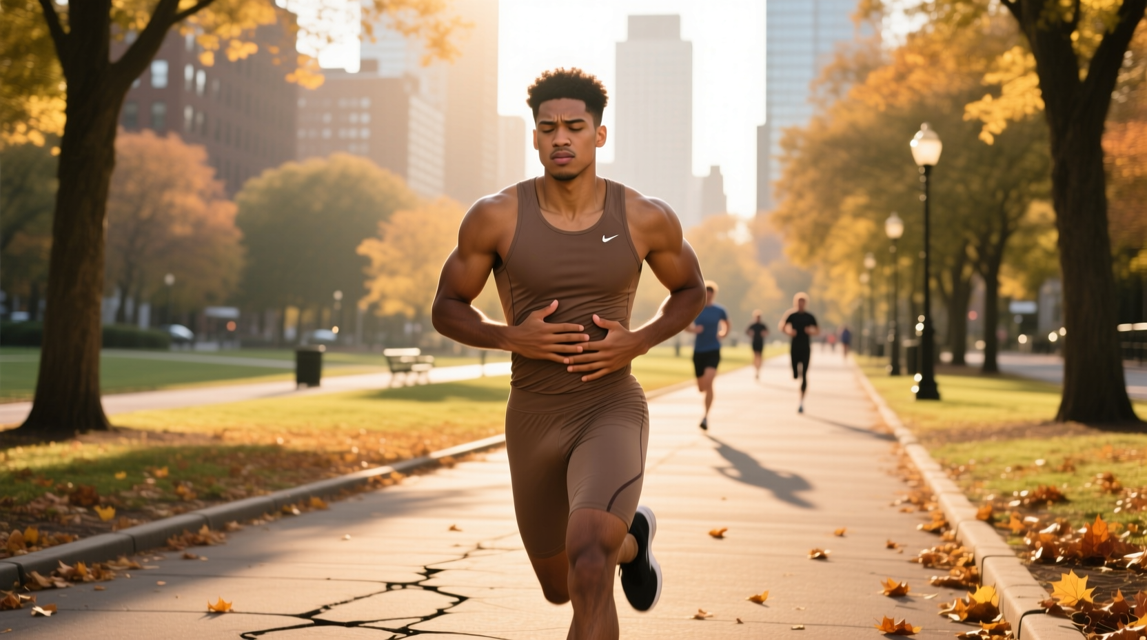 abdominal pain while running causes fixes