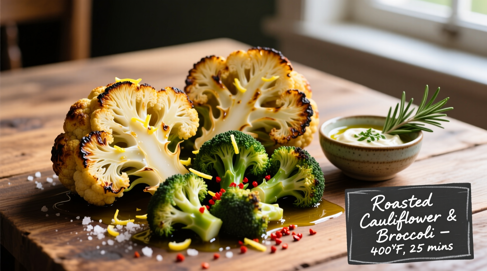 roasted cauliflower and broccoli recipes