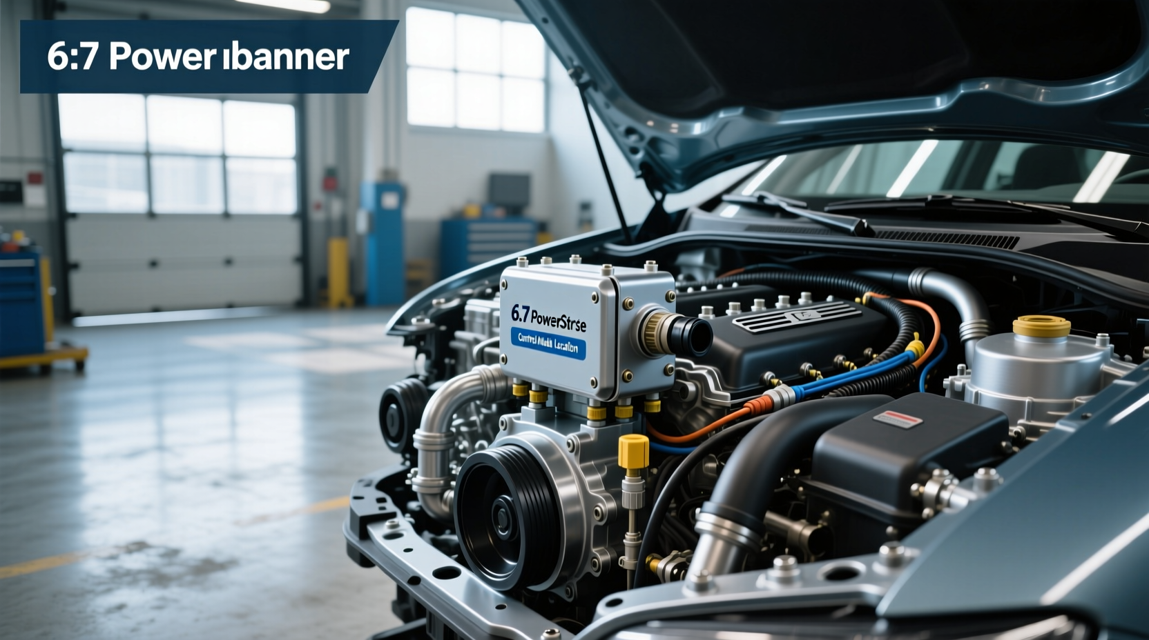 6.7 powerstroke fuel pump module location