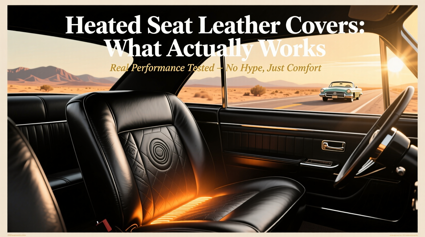 heated seats leather covers
