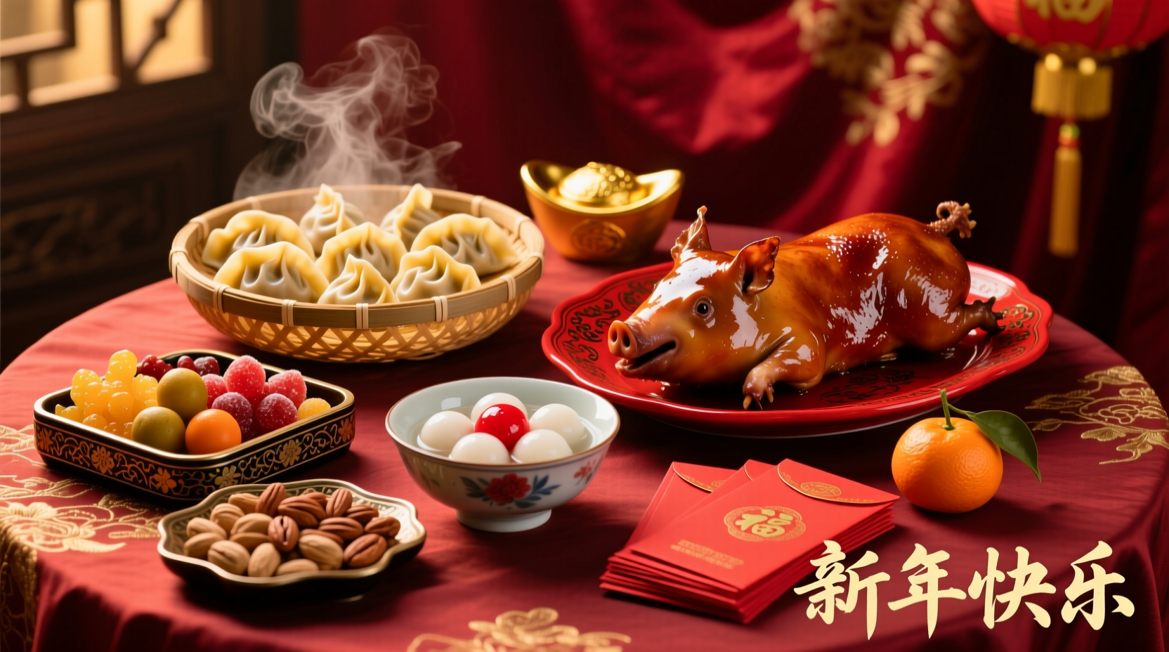 what foods are associated with chinese new year