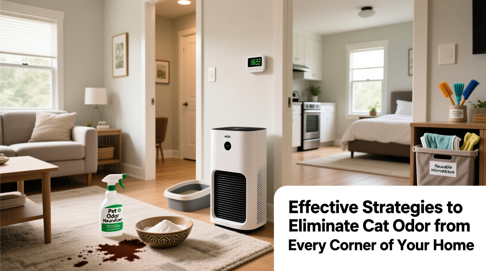 effective strategies to eliminate cat odor from every corner of your home