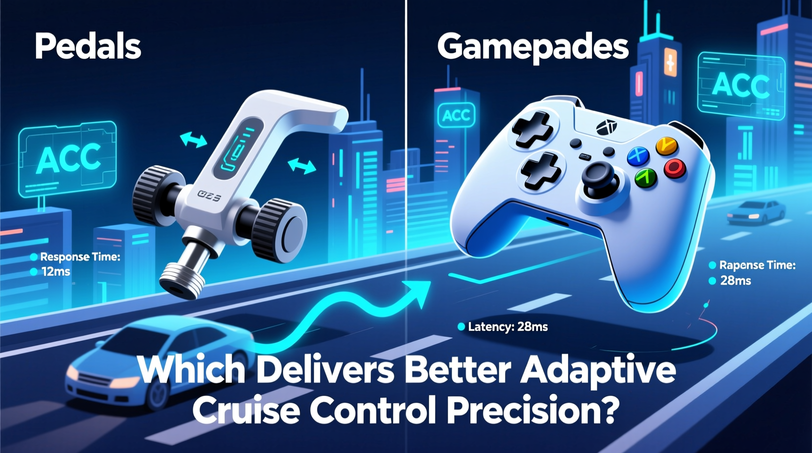 pedals vs gamepads acc