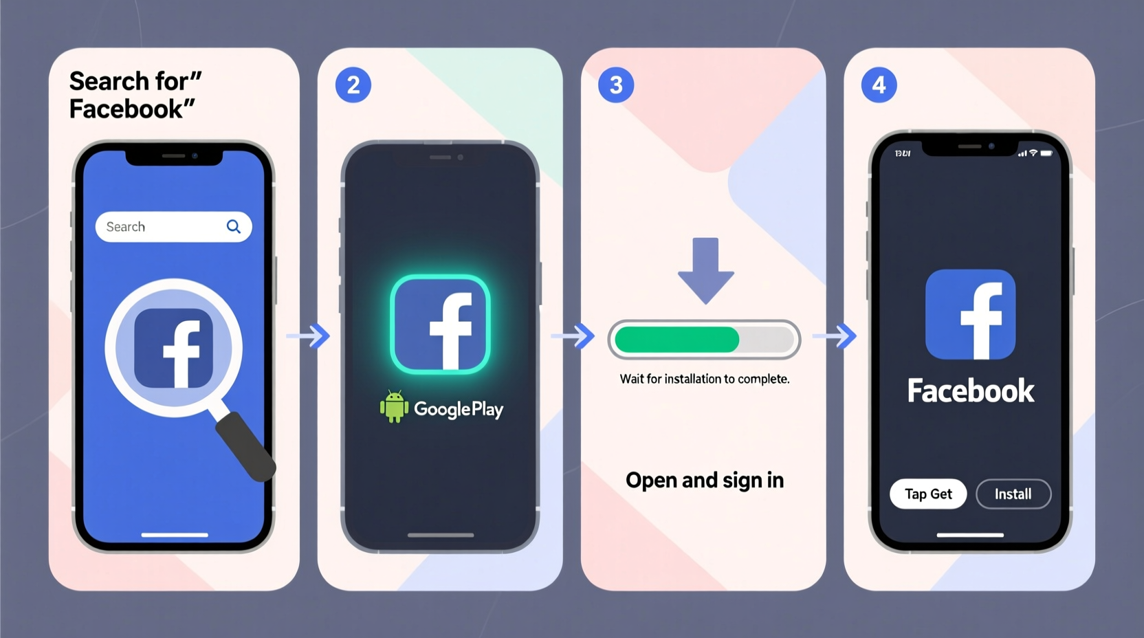 how to get the facebook app a step by step guide for any device