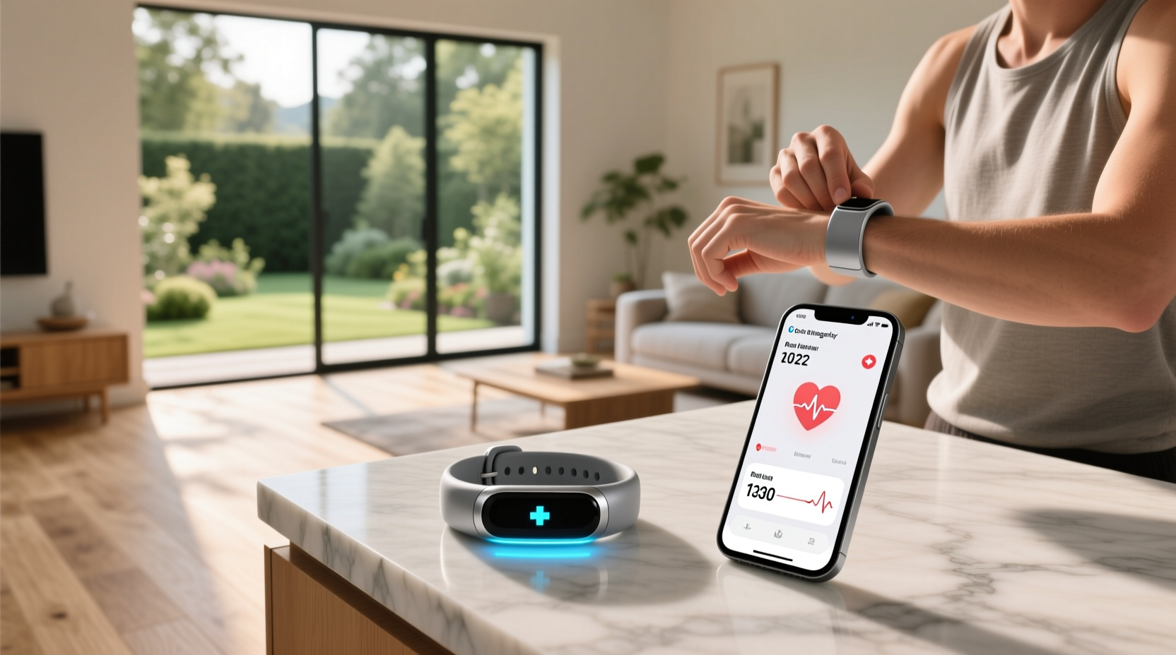 activity tracker with blood pressure guide