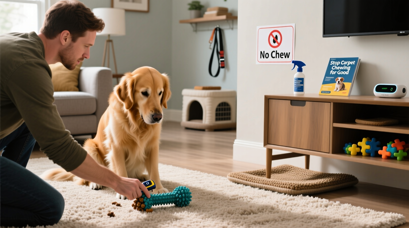 effective strategies to prevent dogs from chewing on carpet for good