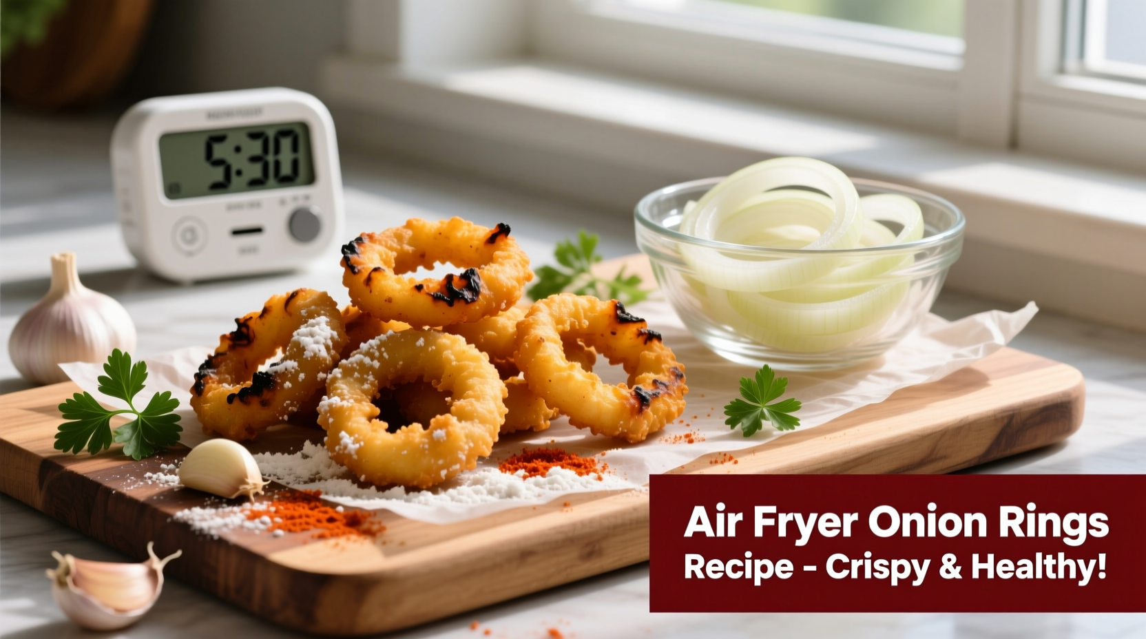 air fry onion rings recipe