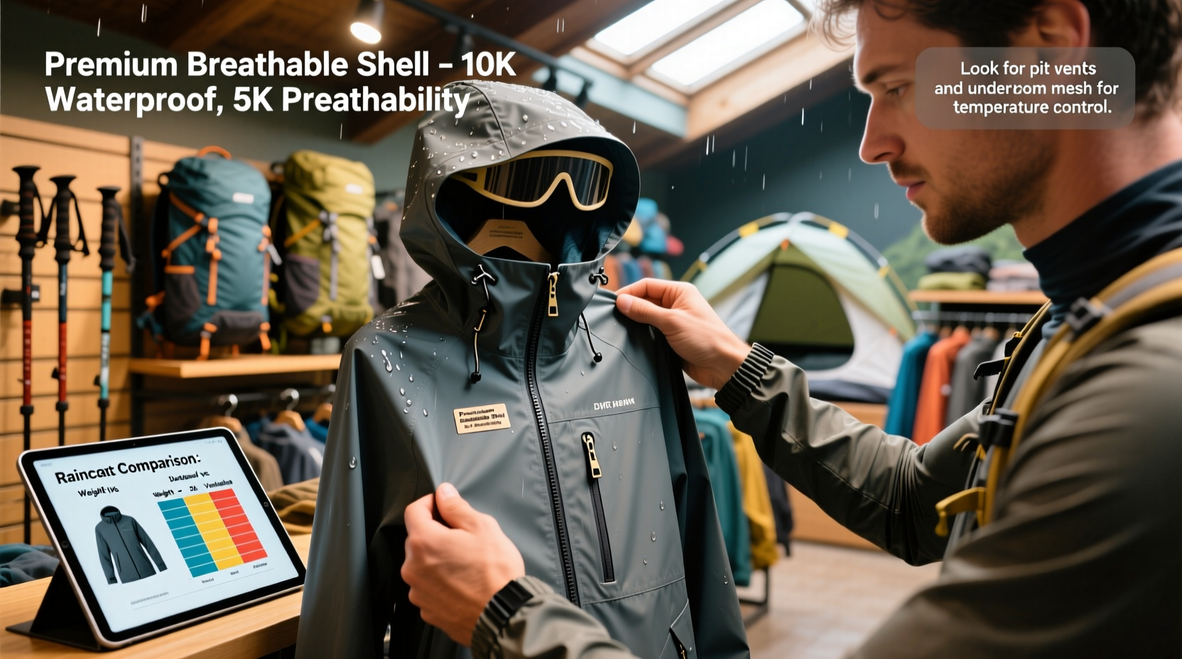 how to choose a comfortable and soft raincoat for hiking key features and expert tips