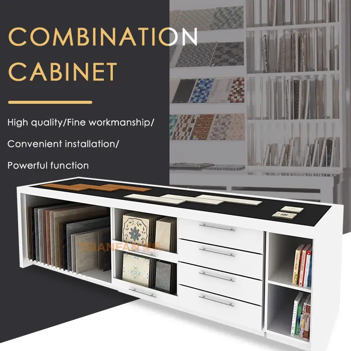 Customized Wall Mounted Ceramic Marble Stone Tile Display Stand Ceramic Tile Showroom Display Rack Out Door