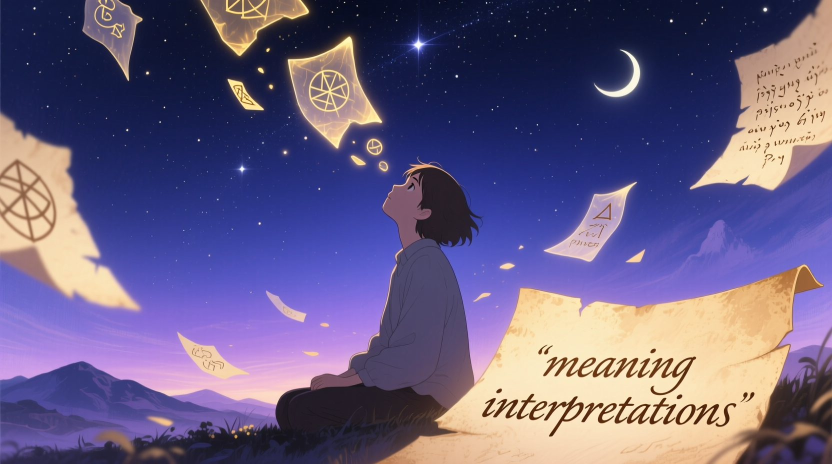 dreaming about someone decoding the meaning interpretations