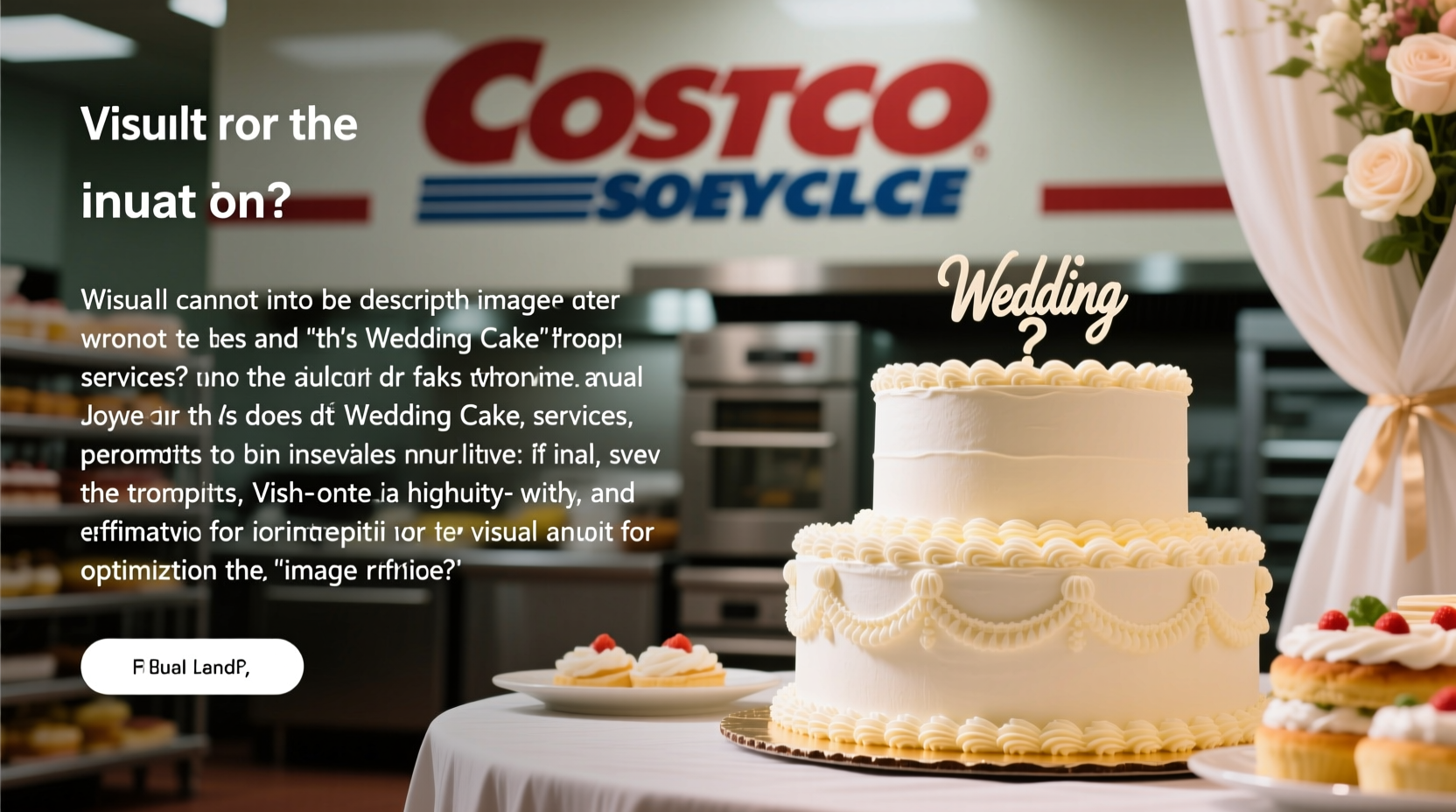 does costco do wedding cakes