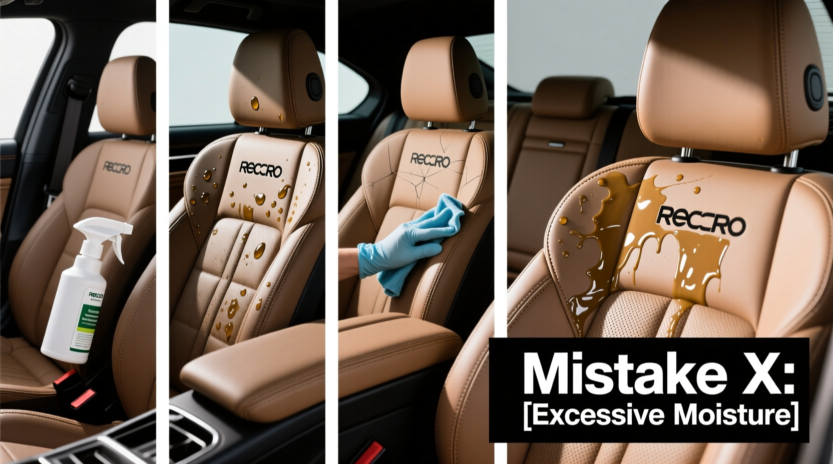 recaro leather maintenance mistakes