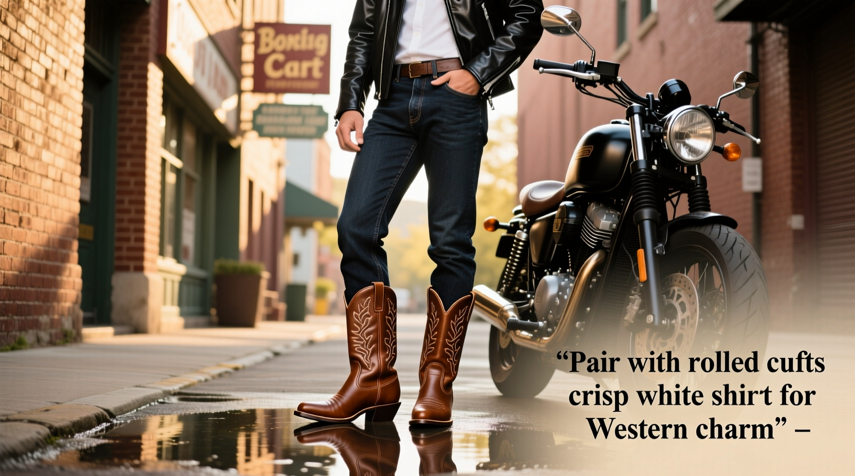 mid calf cowboy boots for men essential styling tips to elevate your look