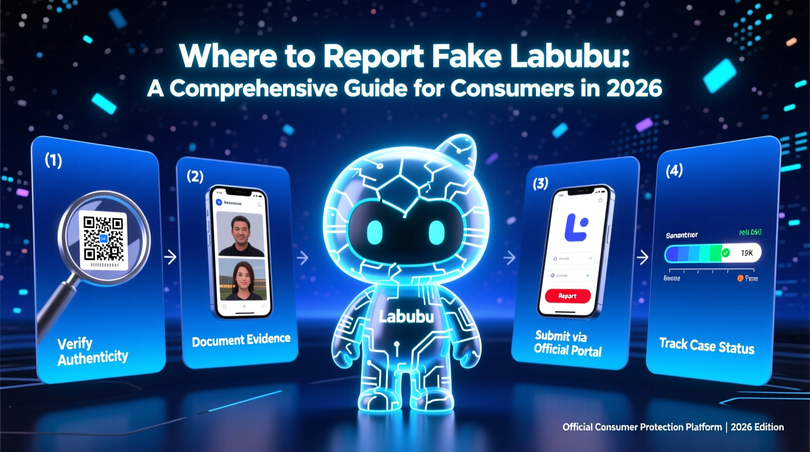 where to report fake labubu