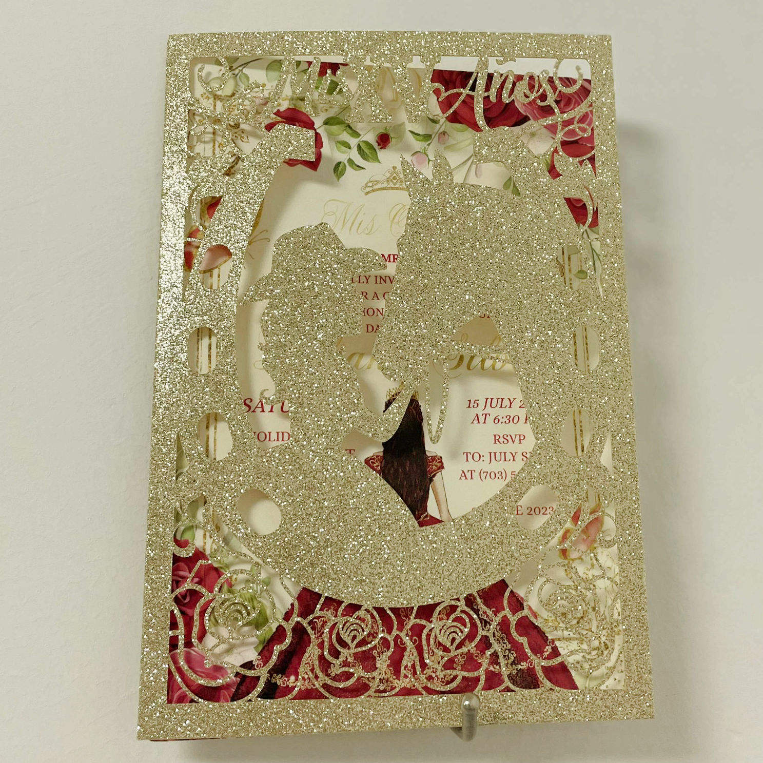 sage green quince invitations