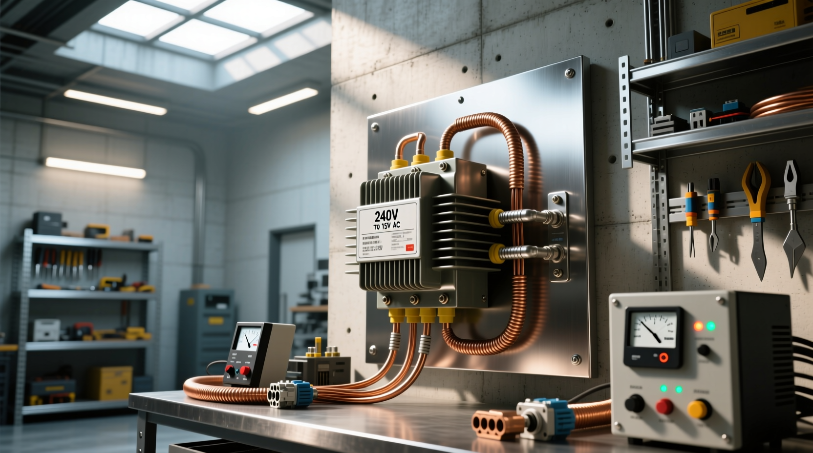 240v to 15v ac transformer guide