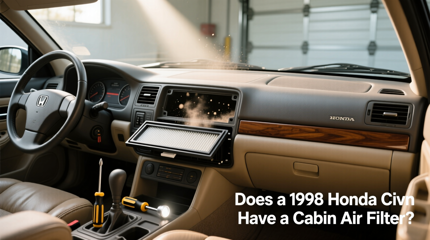 1998 honda civic cabin air filter guide