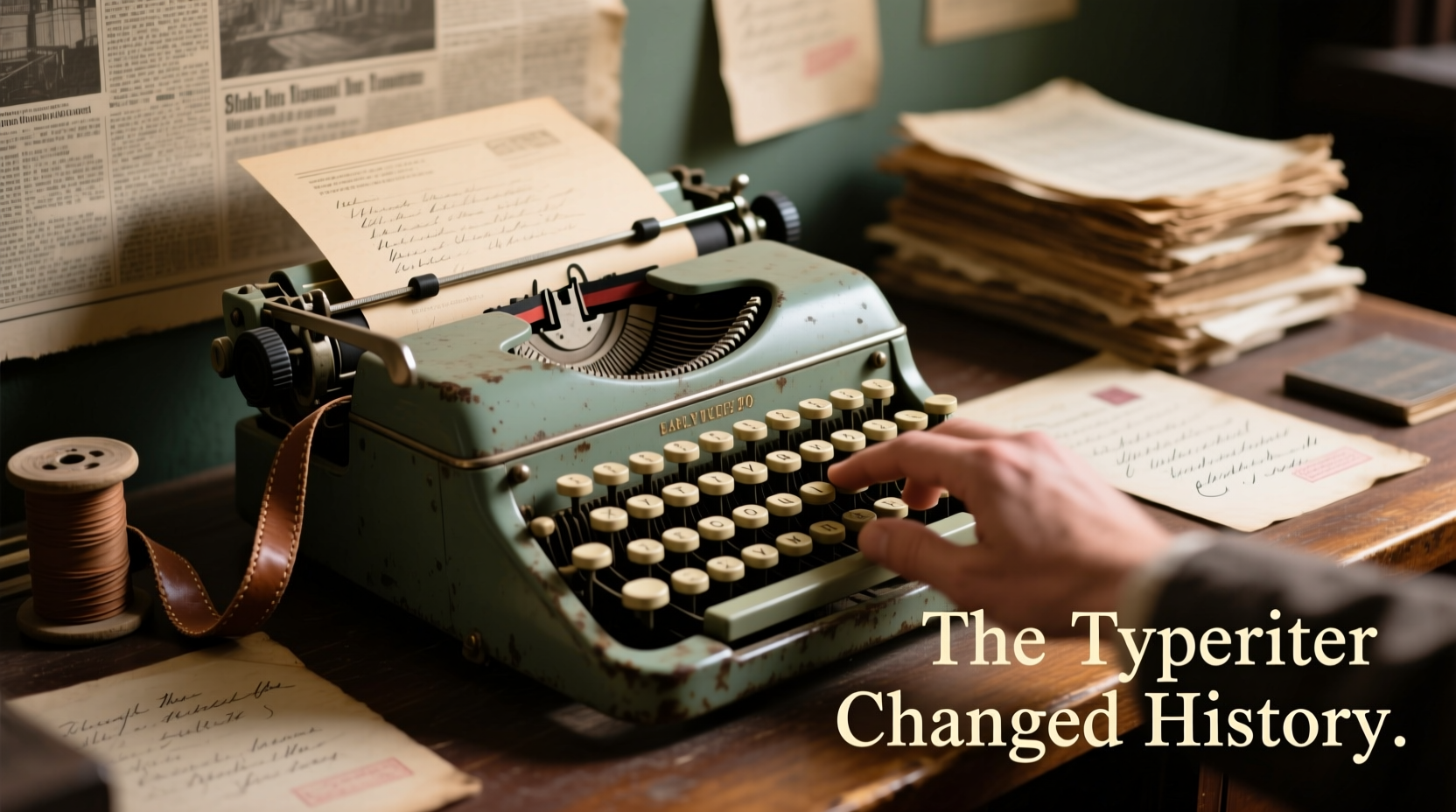 why was the typewriter important impact history explained