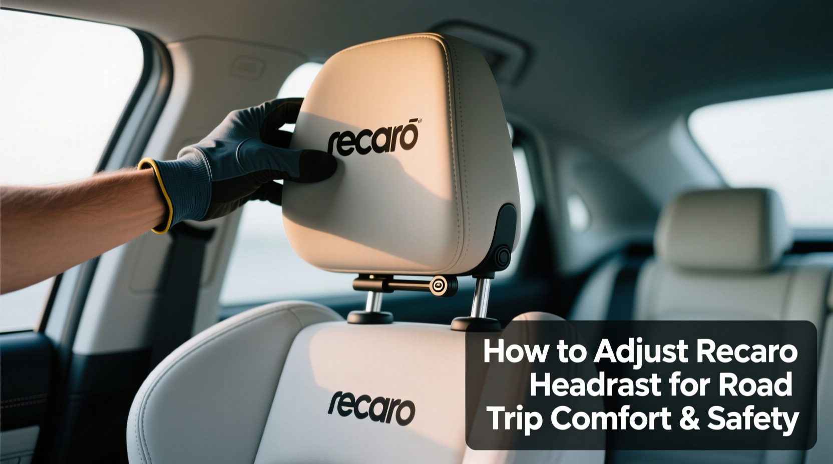 recaro headrest road trip adjustment