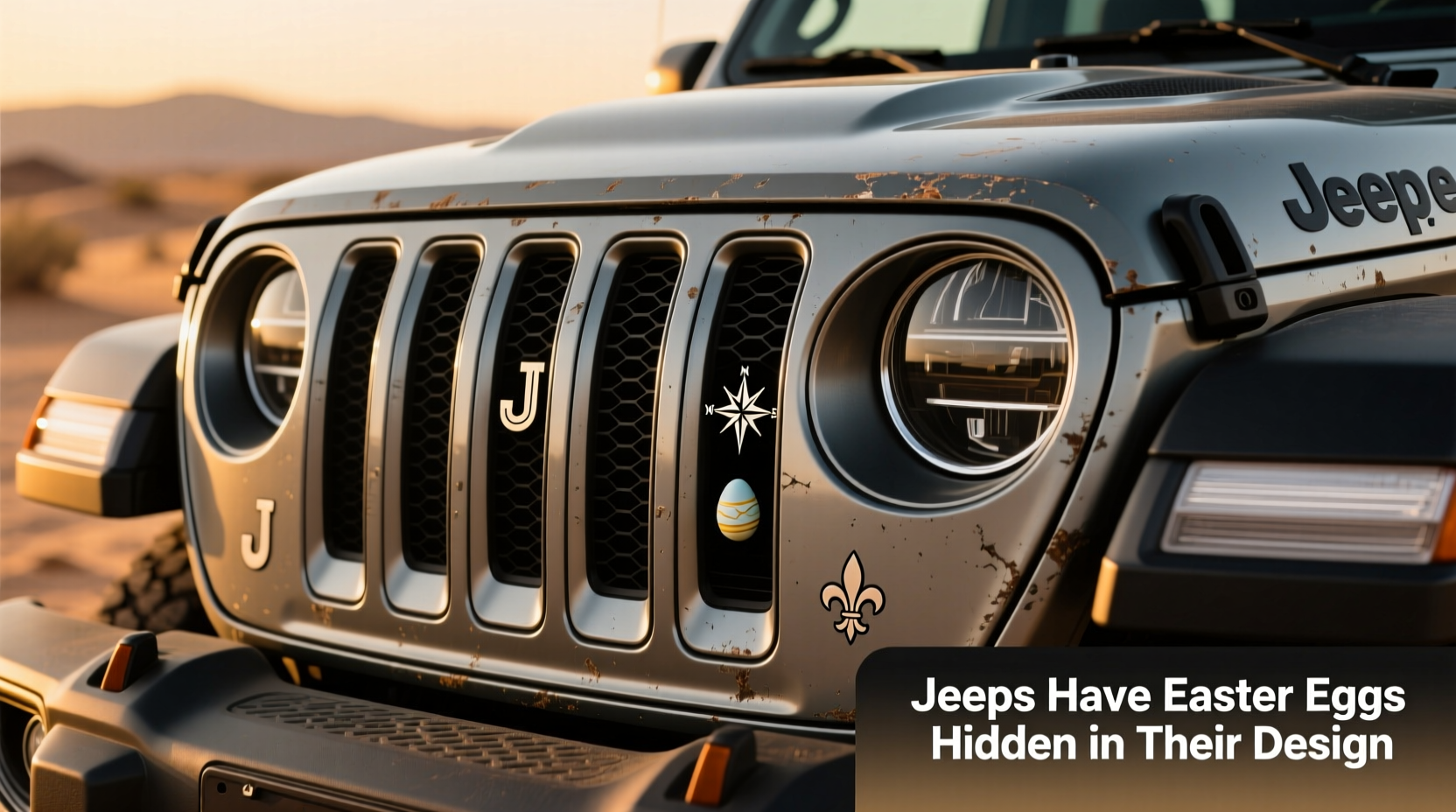 does jeeps have easter eggs on them