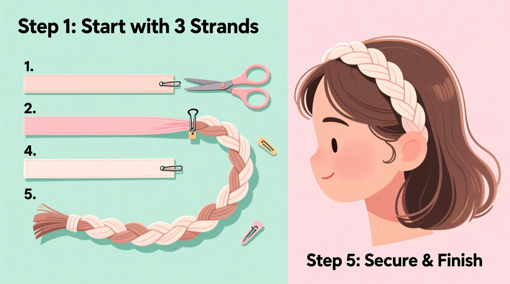 creative and easy diy braided headbands step by step guide for beginners