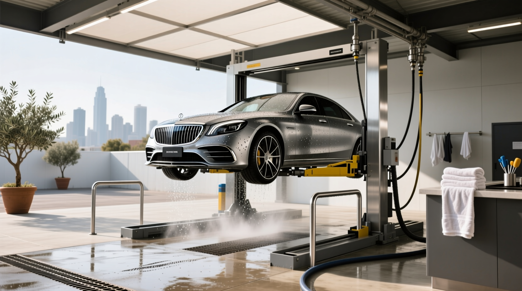 What Is a Hydraulic Lift Car Wash and How Does It Work?