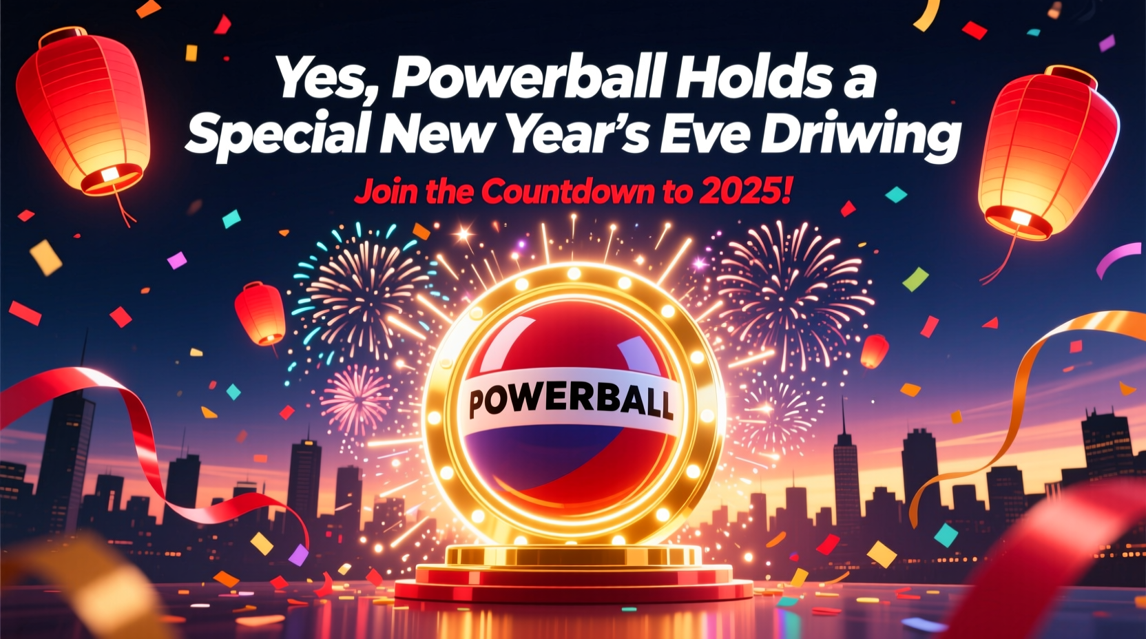 is there a special powerball new year eve