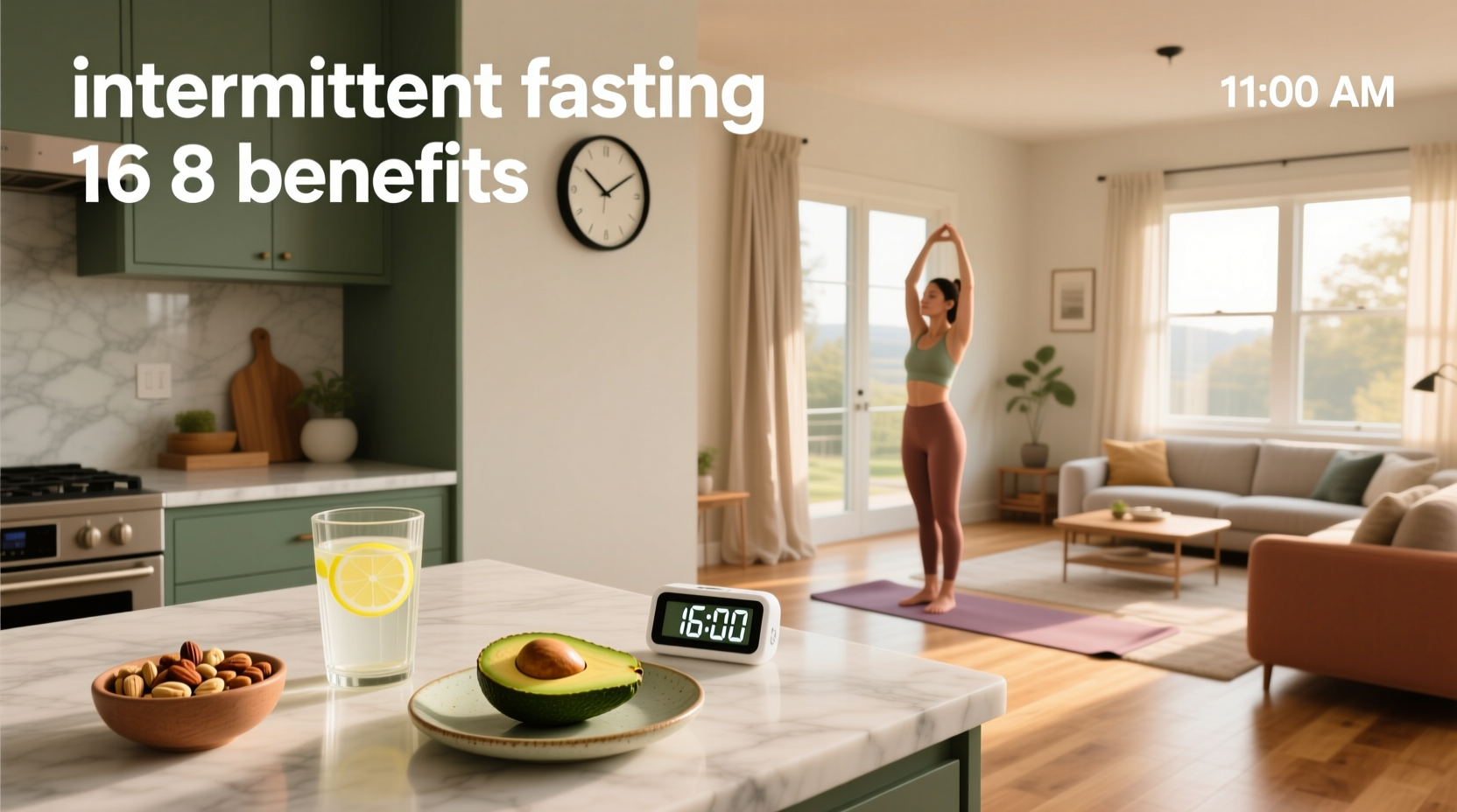 16/8 intermittent fasting benefits