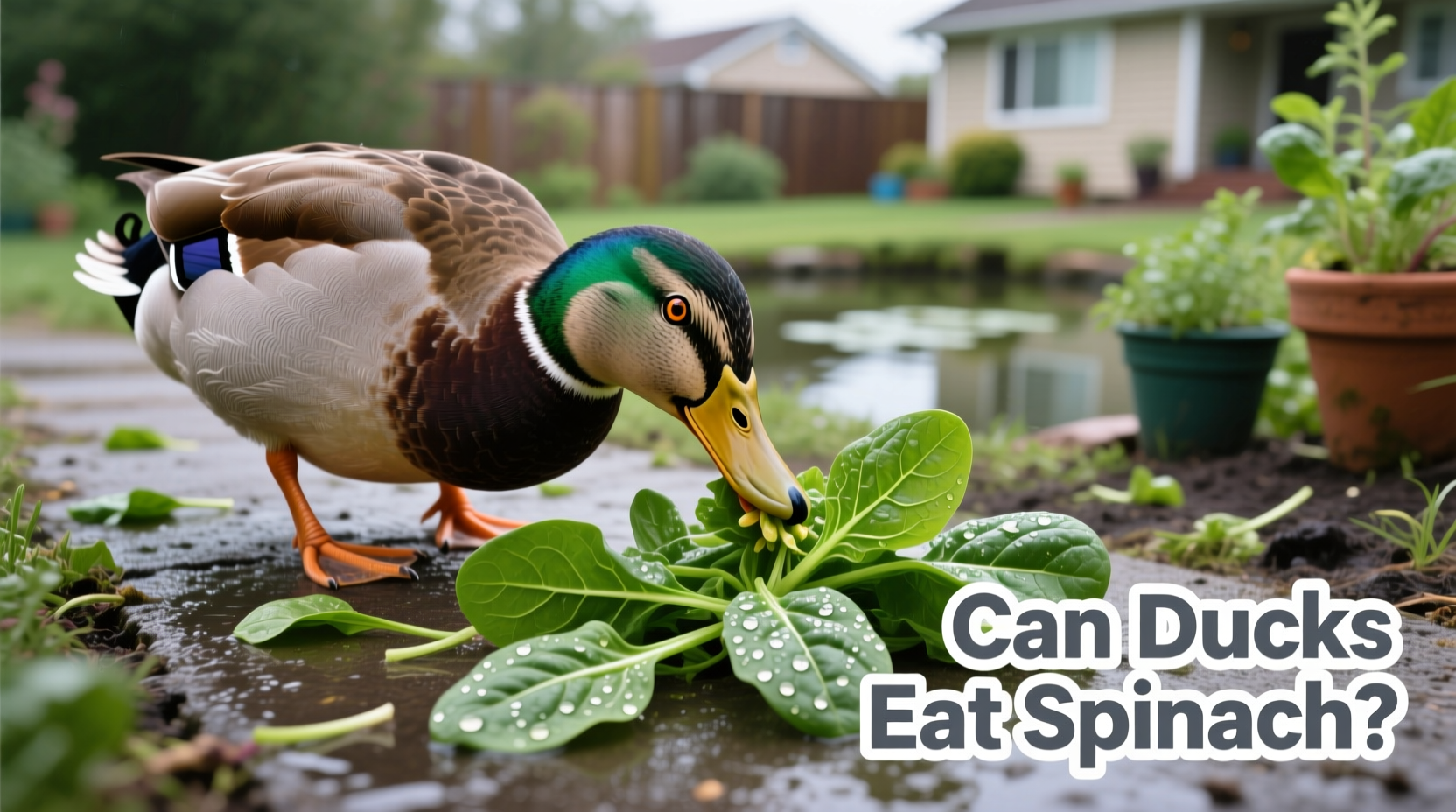 Can Ducks Eat Spinach: Safe Feeding Guidelines
