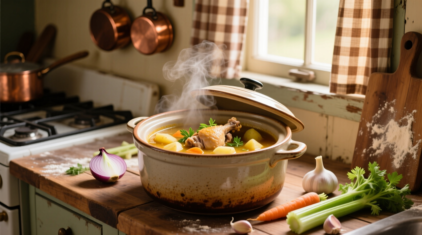 chicken potato soup crock pot