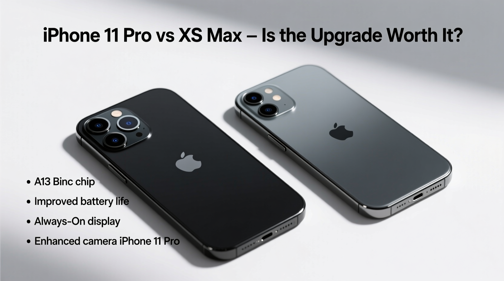 iphone 11 pro vs xs max is the newer model worth the upgrade