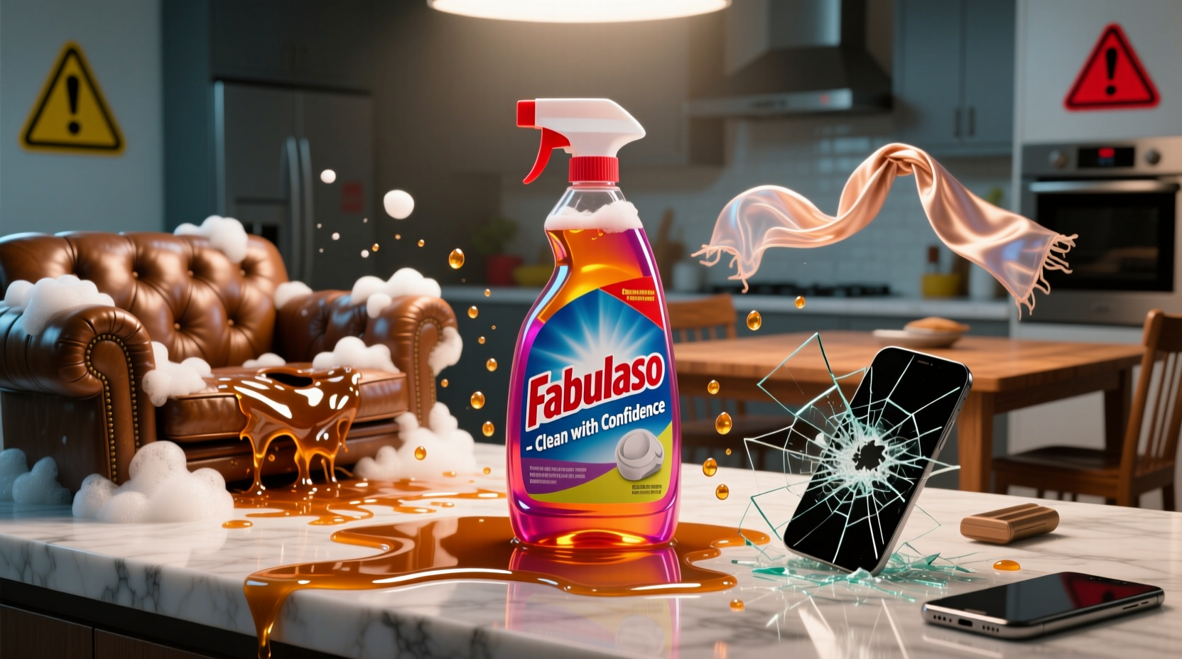 what not to clean with fabuloso