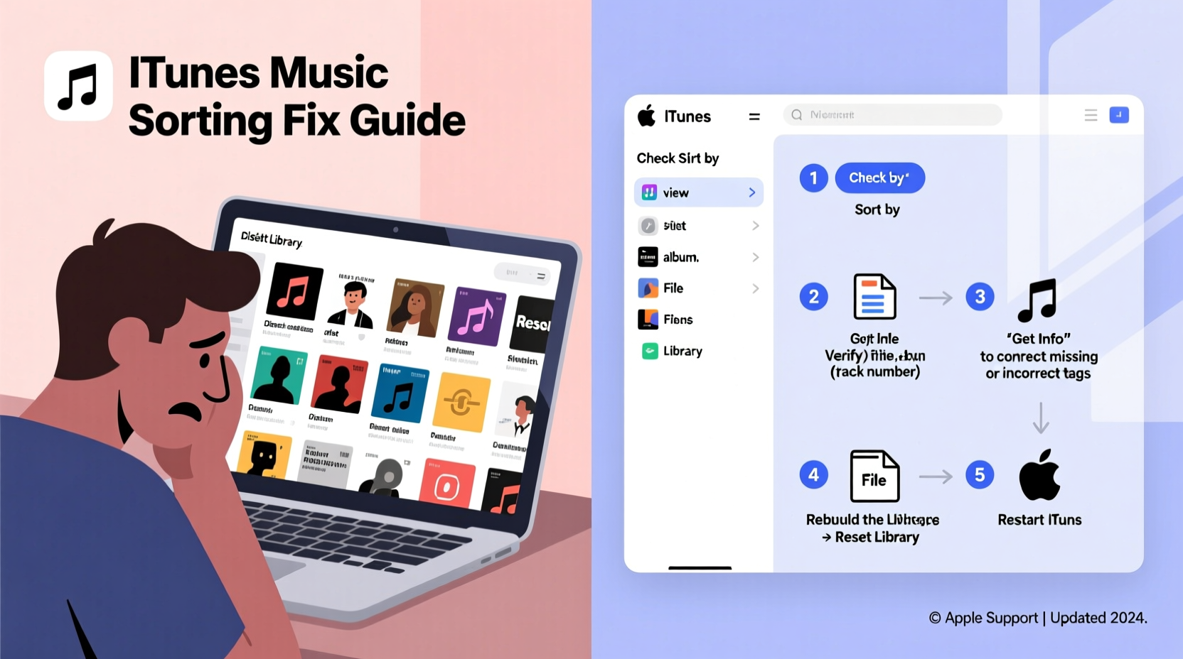 itunes not sorting music correctly heres why how to fix