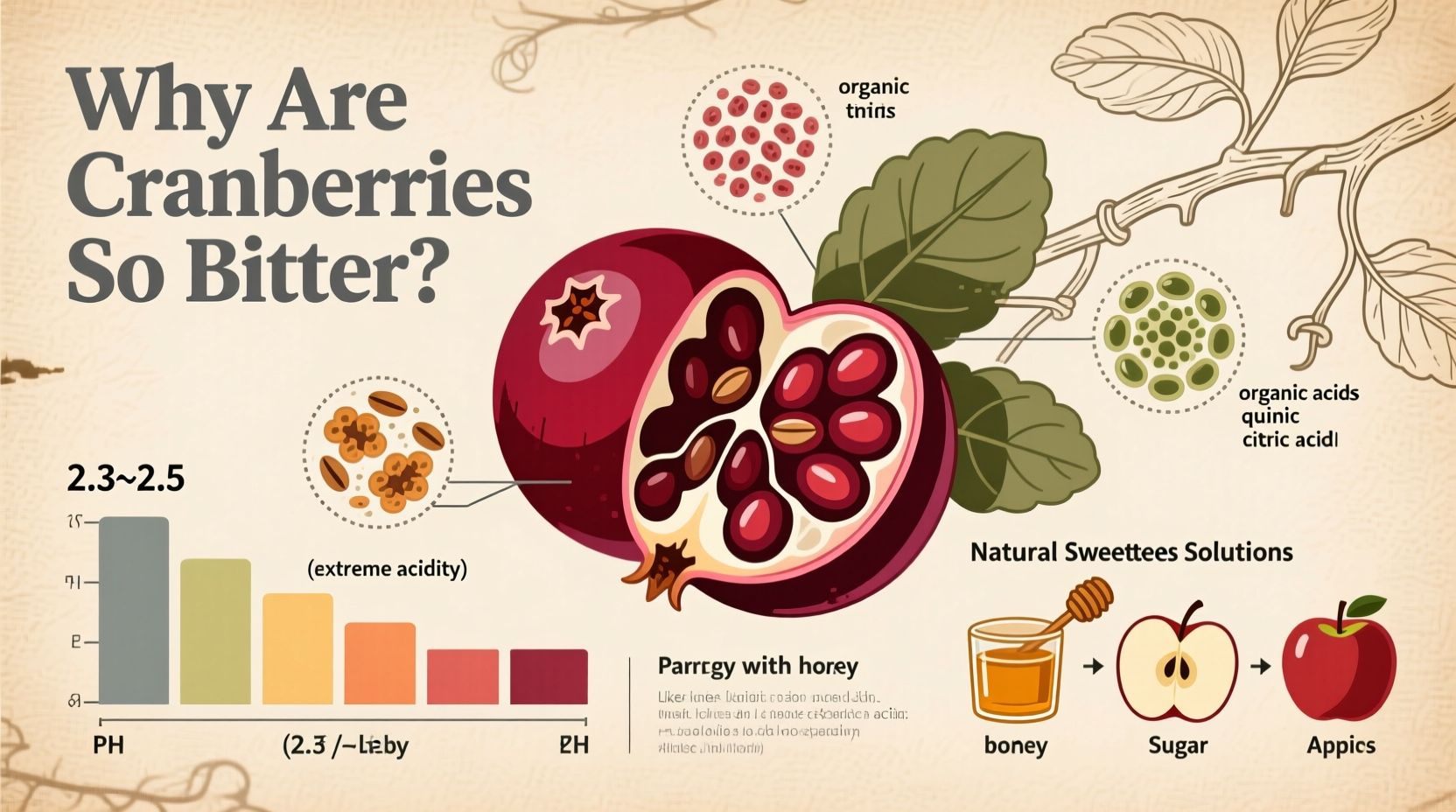 why are cranberries so bitter understanding fixing the taste