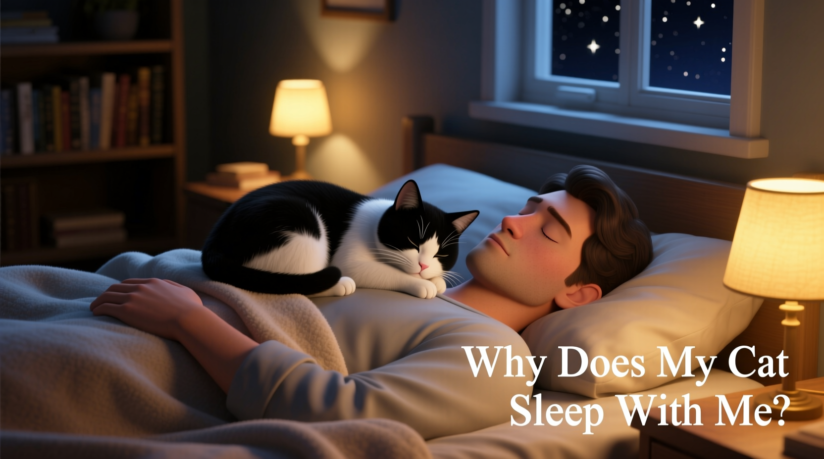 why does my cat sleep with me decoding feline bedtime habits
